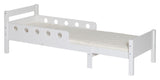 Flexa White Junior Bed, 190/140x70, inkl. Smeller