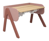 Woody Desk, rosa/eik