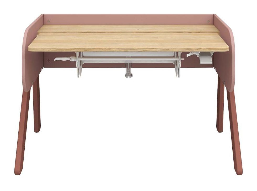 Woody Desk, rosa/eik