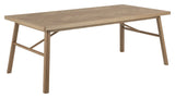 Galway Dining Table 200x100x75, Brown