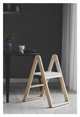 REECH STEPPING LADDER, ASH