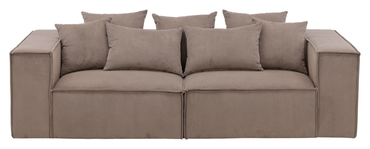 Gillholmen 3 -seters sofa - Brown Manchester