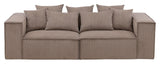 Gillholmen 3 -seters sofa - Brown Manchester