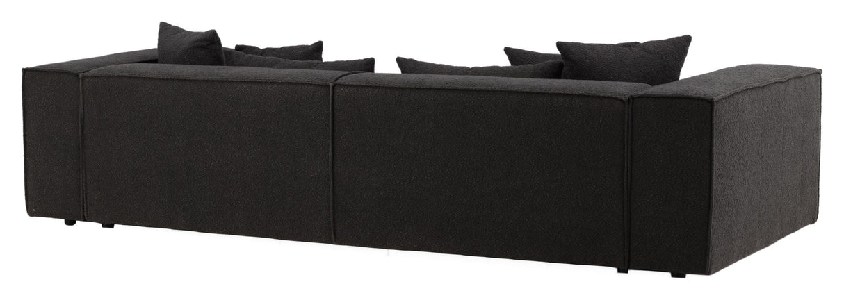 Gillholmen 3 -seters sofa - Black Boucle