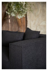 Gillholmen 3 -seters sofa - Black Boucle