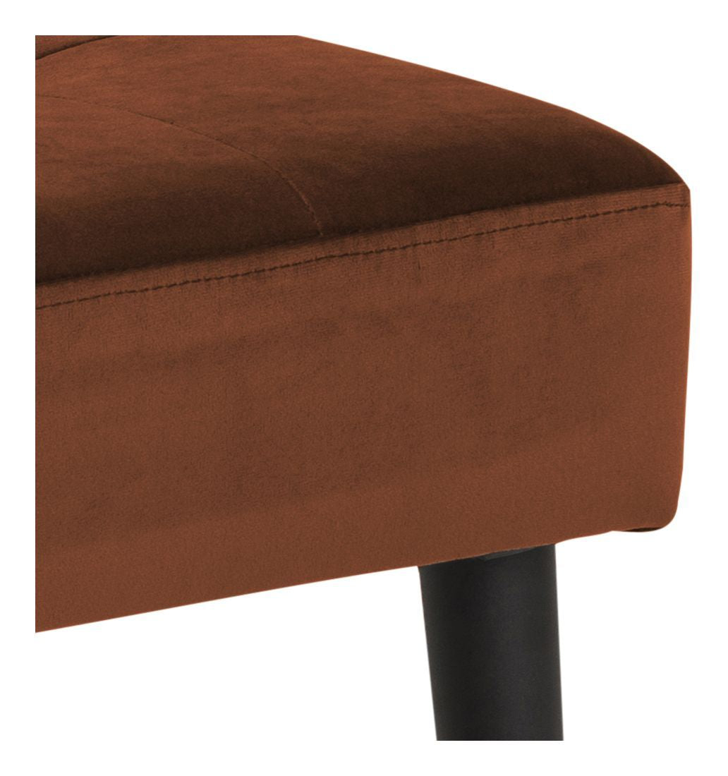 Glory Bench, kobber Velour