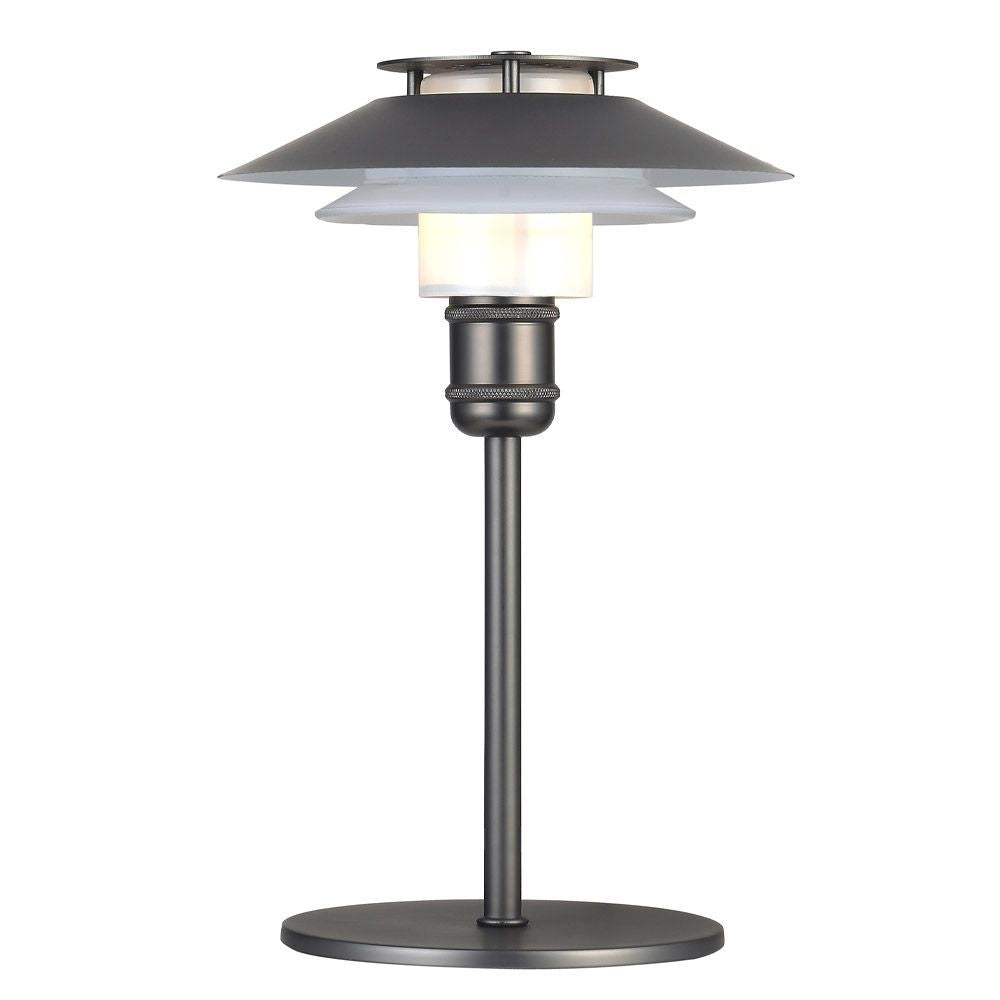 Halo Design 1123 Table Lamp Ø18, Gun-Black