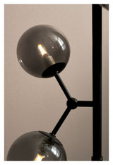 Halo Design Atom Floor Lamp, Smoke