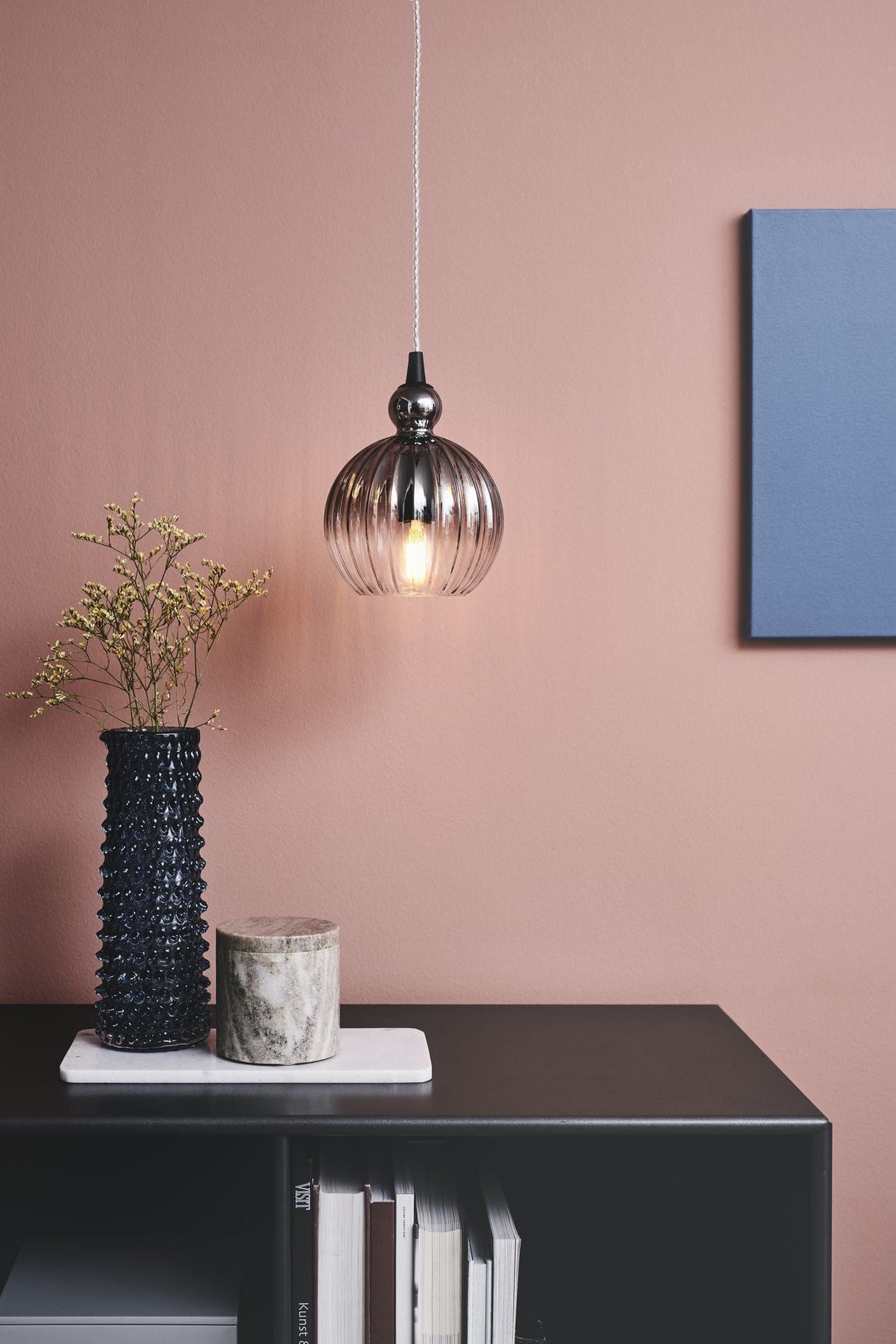 Halo Design Ball Pendant Luminaire Ø15, røyk