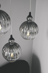 Halo Design Ball Pendant Luminaire Ø15, røyk