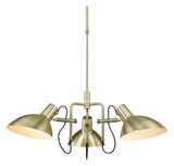 Halo Design Metropole 3 Light Antique Messing