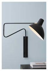 Halo Design Metropole Deluxe Wall Lamp med svingarm