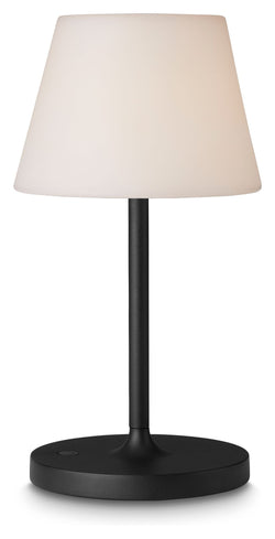 Ny nordlig bordlampe, matt svart