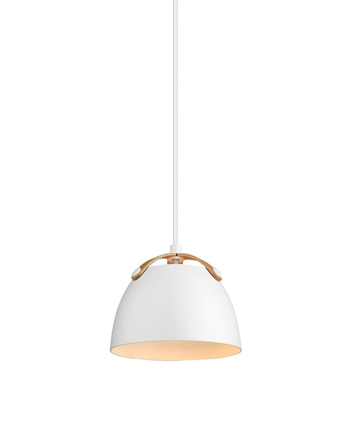 Halo Design Oslo Pendant Luminoaire Ø16 White, Oak