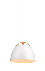 Halo Design Oslo Pendant Luminoaire Ø40 White, Oak