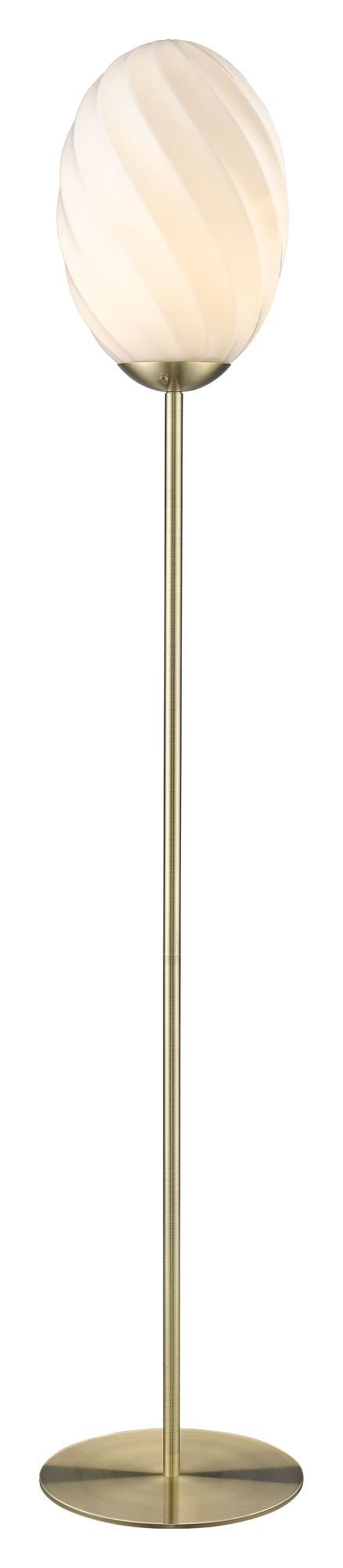 Halo Design Twist Floor Lamp Opal