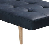 Harvey Daybed - Black Aniline Leather