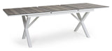 Hillmond Garden Table med forlengelse, 166/226x100