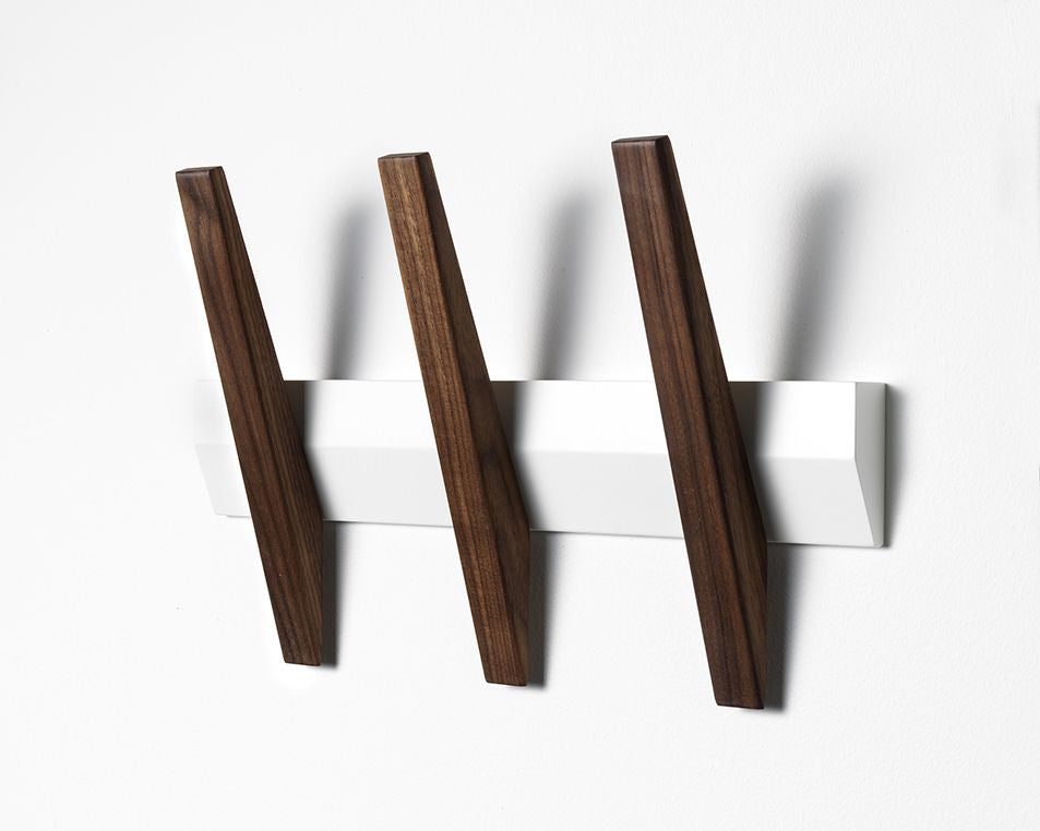 Tangent 3 Coat Rack, White Special