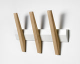 Tangent 3 Coat Rack, White Special