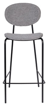 Homii Donny Bar Stool, Gray, SH: 66cm