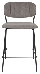 Homii Jolien Bar Stool SH: 65cm, svart/grå