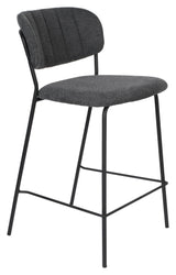 Homii Jolien Bar Stool SH: 65cm, svart/mørk grå