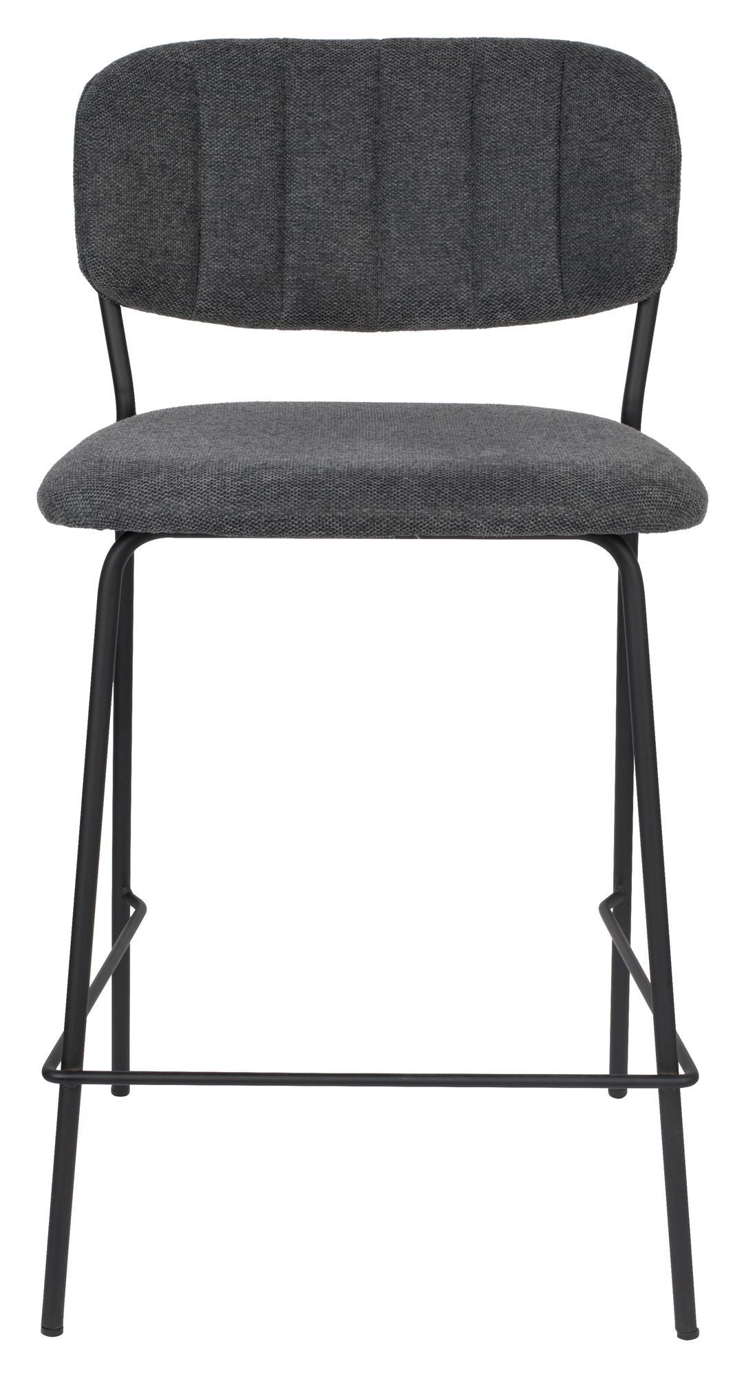 Homii Jolien Bar Stool SH: 65cm, svart/mørk grå