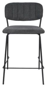 Homii Jolien Bar Stool SH: 65cm, svart/mørk grå