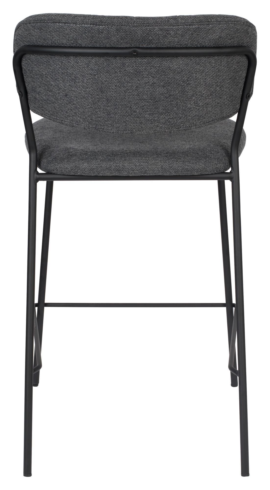 Homii Jolien Bar Stool SH: 65cm, svart/mørk grå