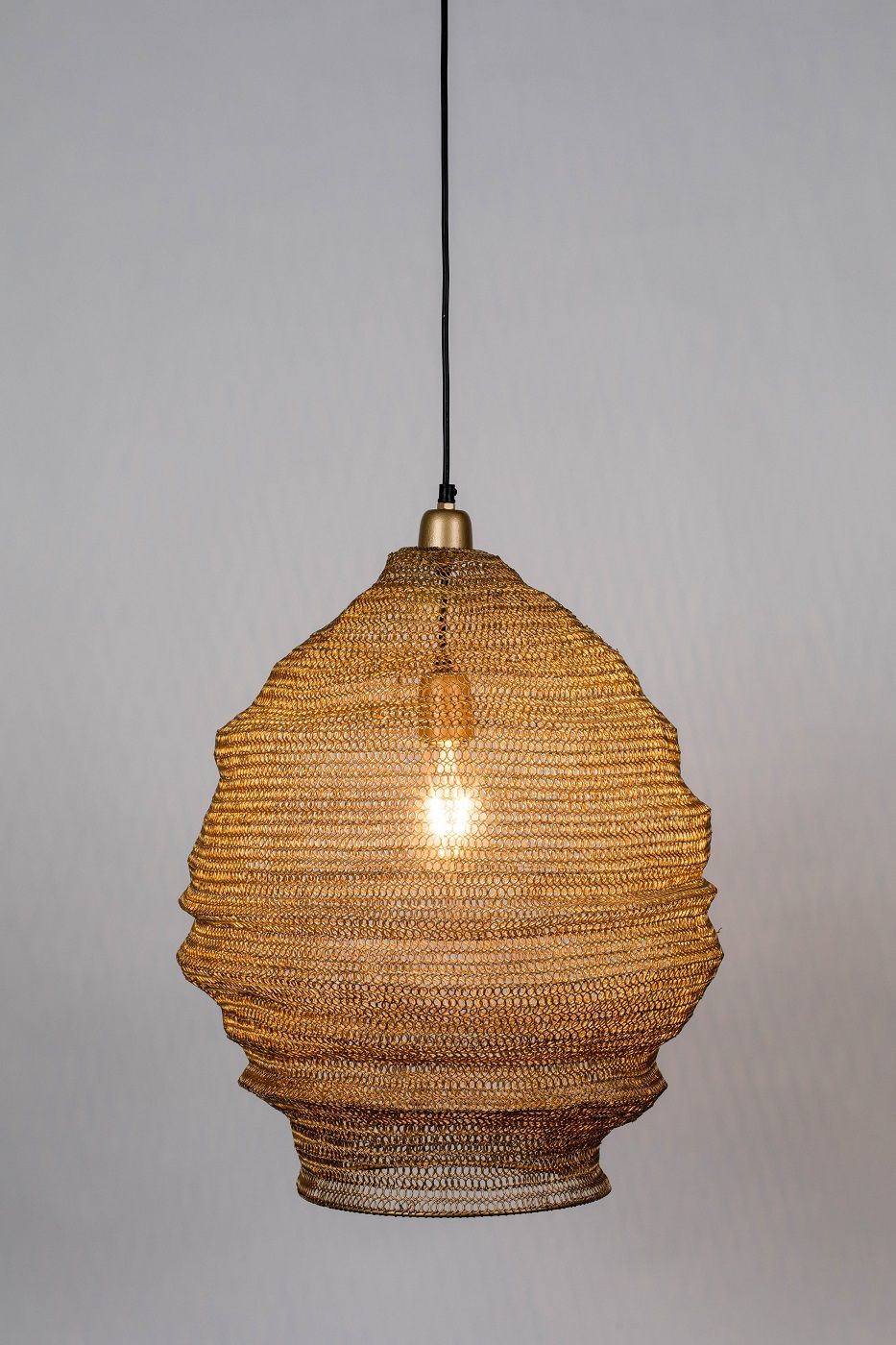 Homii Lena Pendant Luminaire L, Brass, Ø48