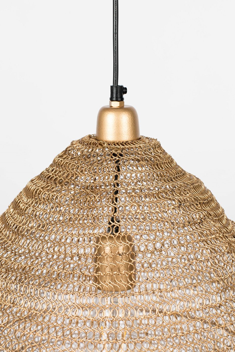 Homii Lena Pendant Luminaire L, Brass, Ø48