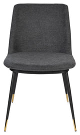 Homii Lionel Dining Chair, Dark Grey