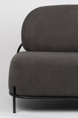 Milan 2 -seters sofa - grå