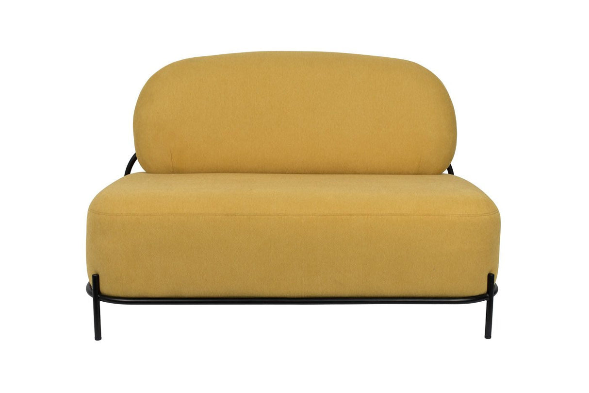 Milan 2 -seters sofa - gul