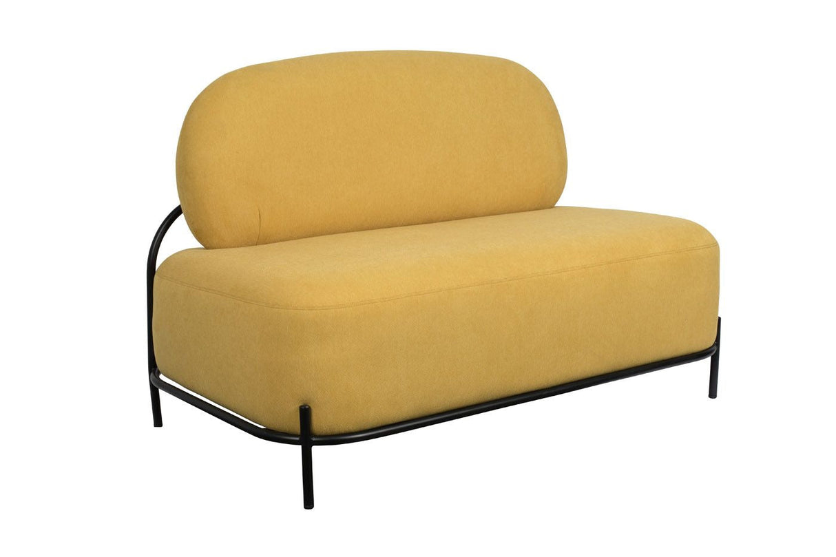 Milan 2 -seters sofa - gul