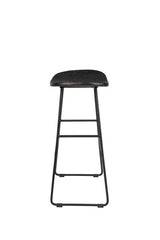 Zanzibar Bar Bar Stool - Svart, SH: 62cm