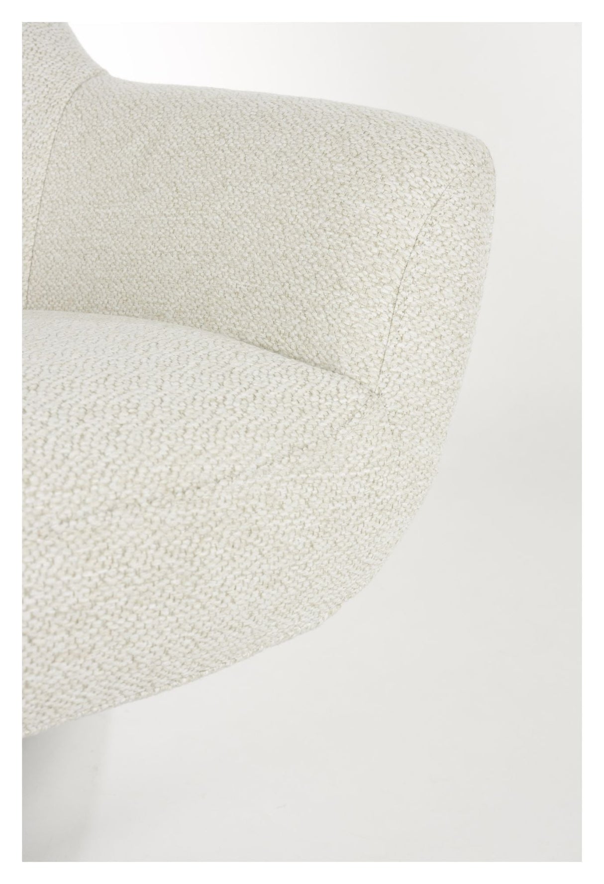 Homii Yuki Lounge Chair, Off White