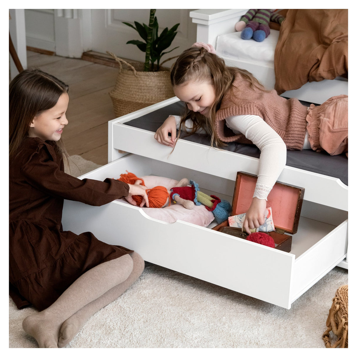 Hoppekids Deluxe Rollaway Bed - 90x190