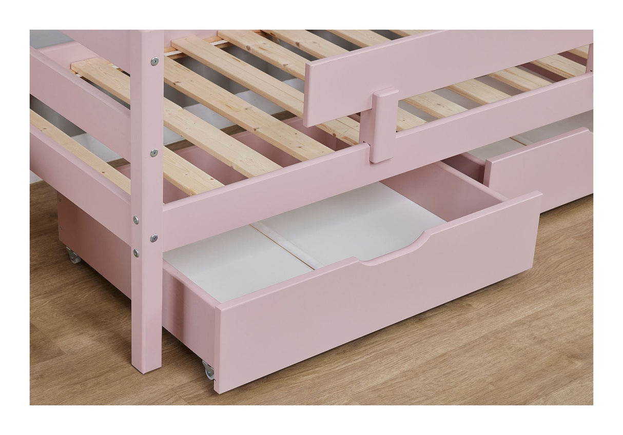 Hoppekids Eco Comfort Junior Bed 70x160 - Pale Rose