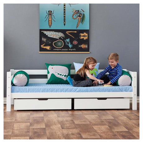 Eco Luxury Sofa Bed n. Ryggstøtte 90x200, hvit