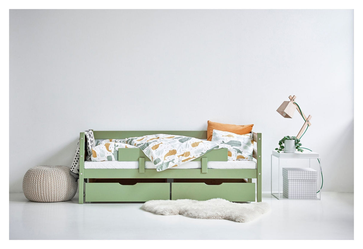 Eco Comfort Junior Bed 70x160, Pale Green