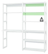 Hoppekids Storey Shelf - 1 seksjon w. 2 hyller og skriveplate