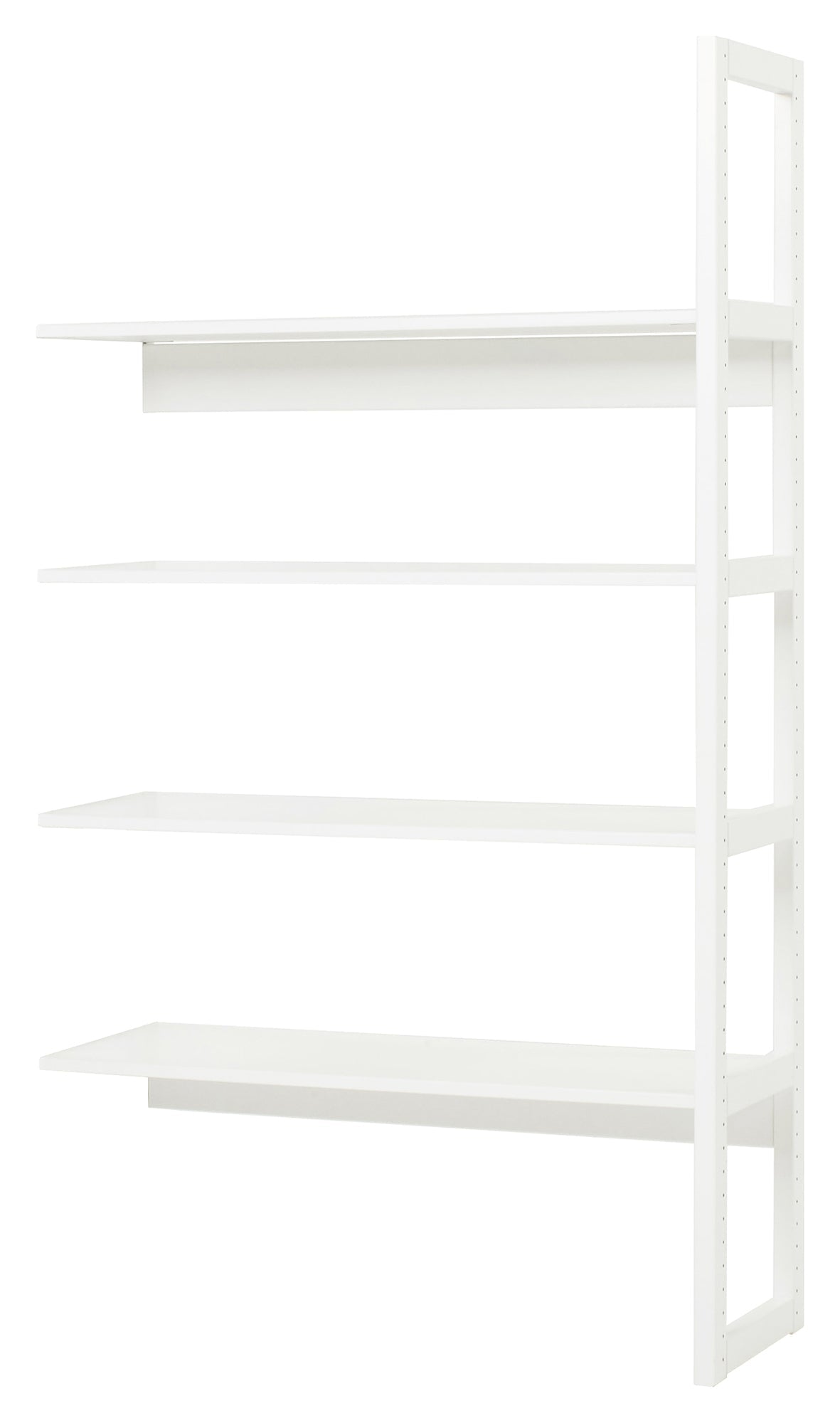 Hoppekids Storey Shelf - 1/2 seksjon w. 4 hyller - 100 cm