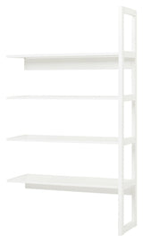 Hoppekids Storey Shelf - 1/2 seksjon w. 4 hyller - 100 cm