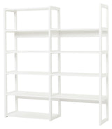 Hoppekids Storey Shelf - 2 seksjoner w. 8 hyller