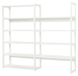 Hoppekids Storey Shelf - 2 seksjoner w. 8 hyller - 100 cm