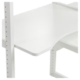 Hoppekids Storey Shelf - 2 seksjoner m/4 hyller, skrivebrett og seng