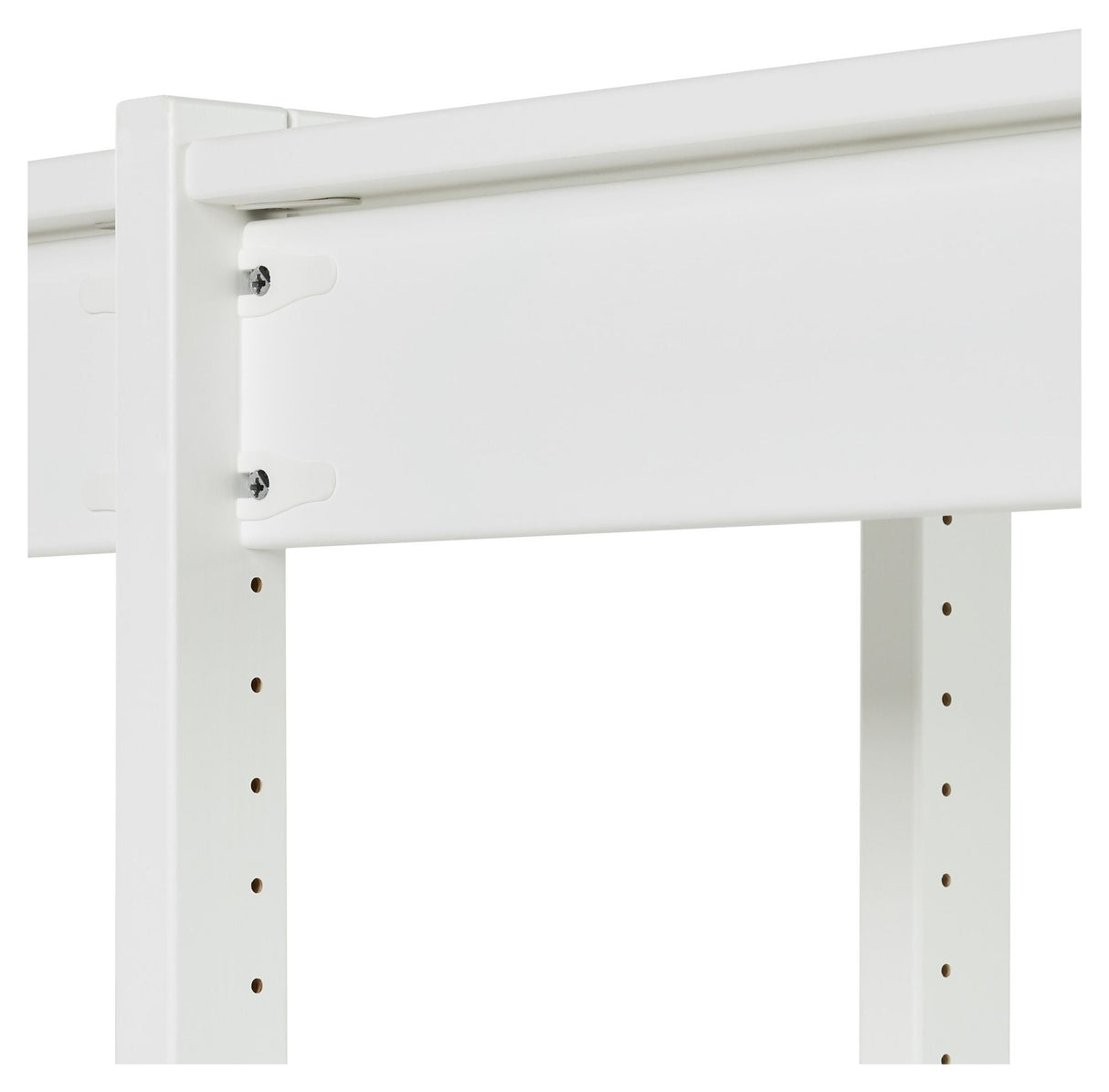 Storey Shelf, 2 seksjoner m/8 hyller og seng - 200x90 cm