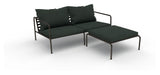 Houe, Avon Lounge Sofa, Alpine Sunbrella